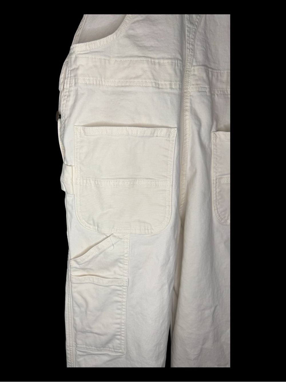 Carhartt Women’s Cream Utility Overalls - Picture 6 of 6
